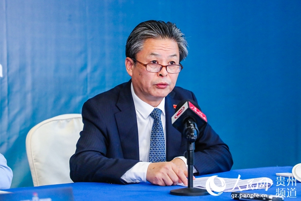 中國(guó)-東盟中心秘書長(zhǎng)陳德海。吳少飛 攝