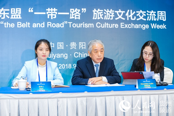 日本—東盟中心秘書長(zhǎng)藤田正。孫一銘 攝