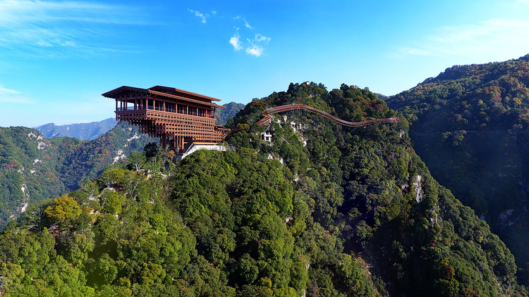 【云游渭南】待到春暖花開之時，我們相約草長鶯飛的少華山！_fororder_龍首閣 (2)