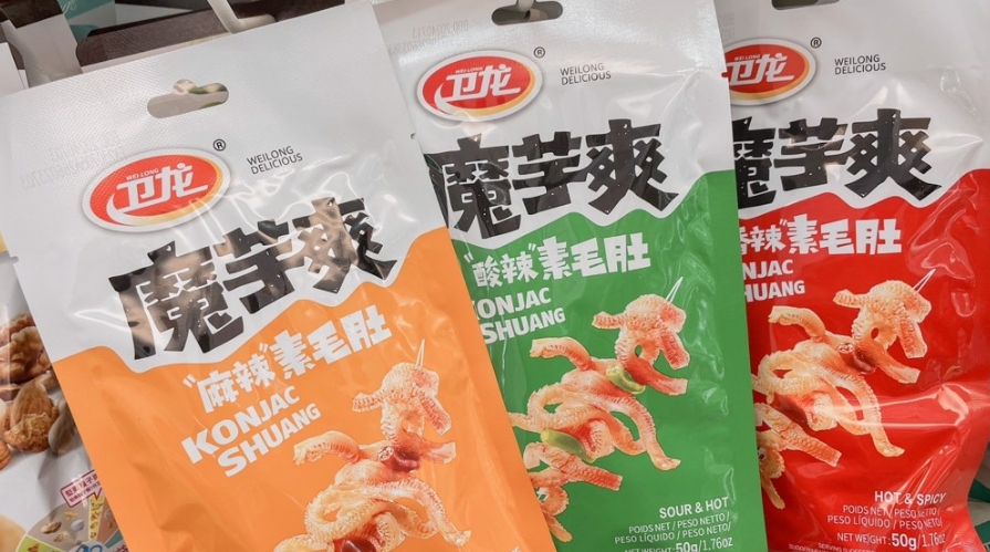 圖為魔芋爽。圖片來源：臺灣《聯(lián)合報》楊雅婷攝。